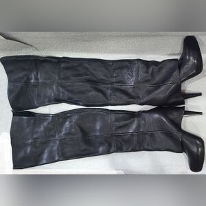 Report Signature Black Leather Boots
